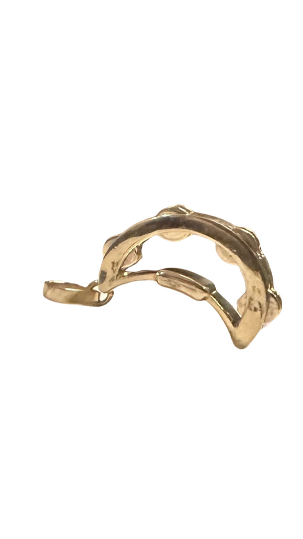 Myriam Fidget Crescent 14k Tambourine