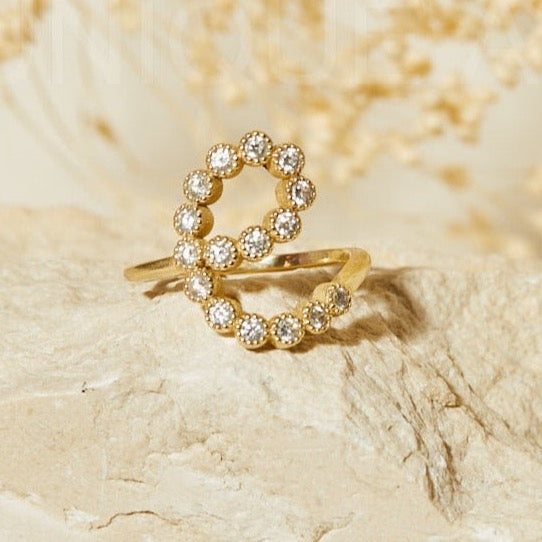 Letter Luxe Ring