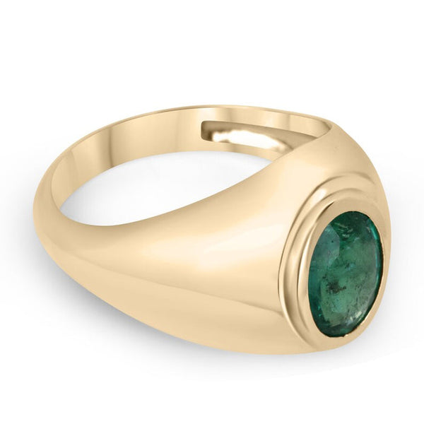 Mila Emerald Dome Ring