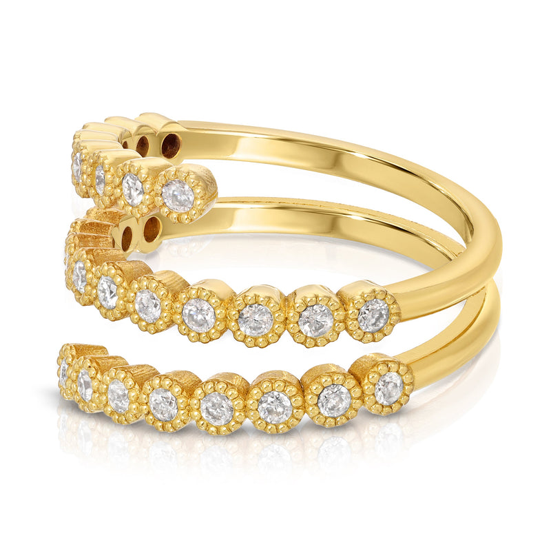 Virginie 18k Coil Ring