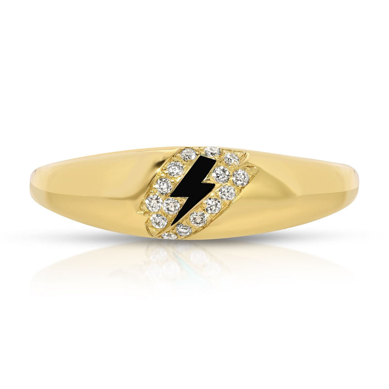 Sylvia small Lightening Bolt Ring