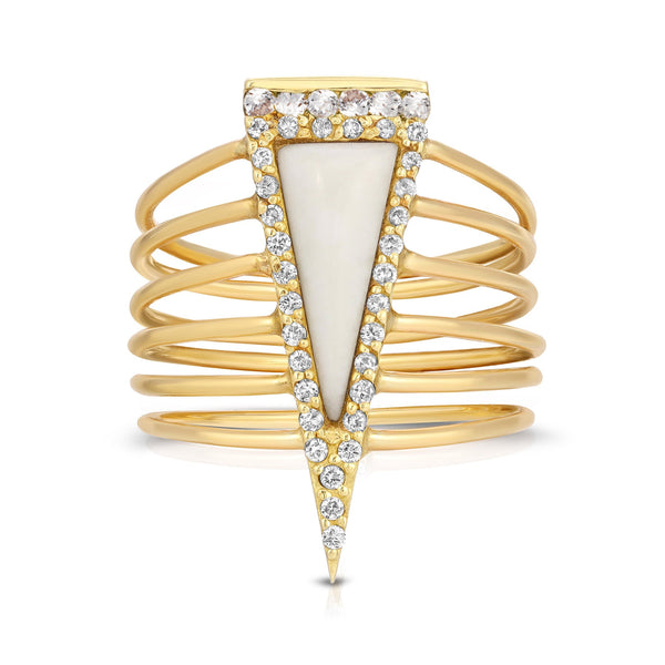 Lori 14k Yellow Gold Ring