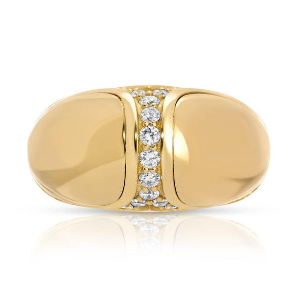 Gold Dome Ring