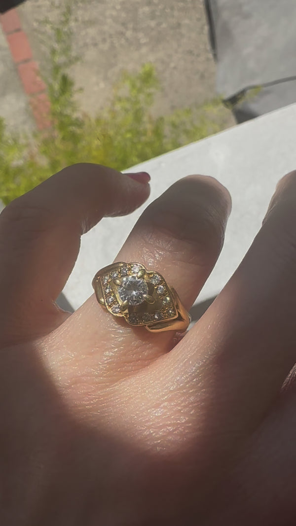 Vintage 14k Engagement Ring