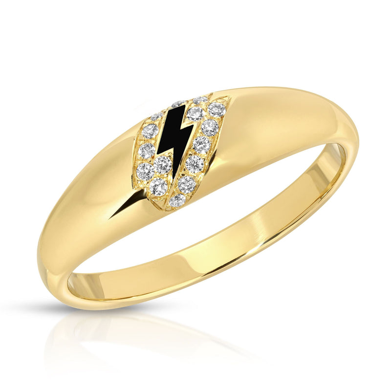 Sylvia small Lightening Bolt Ring