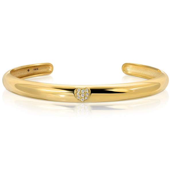Lauren 14k Gold Cuff Bracelet