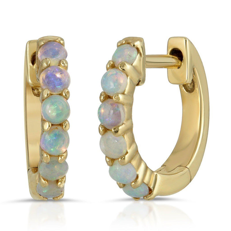 18K MINI OPAL HOOPS-EJL 