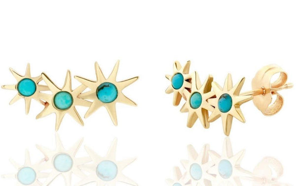 STARS TRIO EARRINGS-EJL 