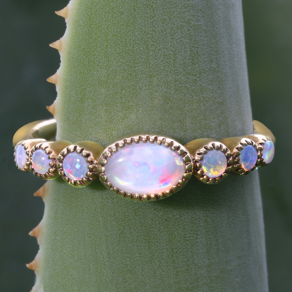 EJL  STELLAR RING WITH OPALS-EJL 