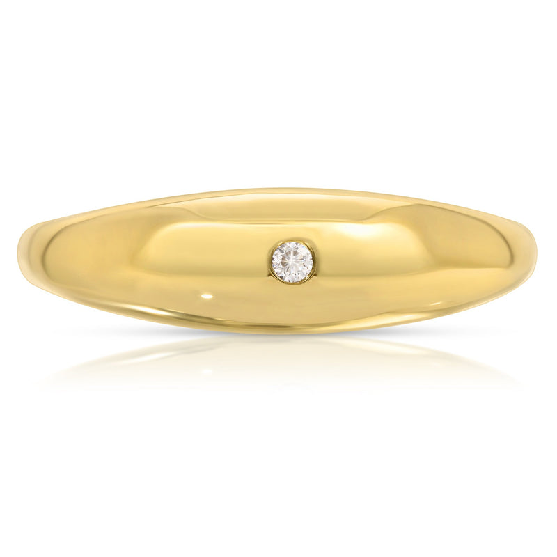 Leonne 14k Gold Diamond Band Ring
