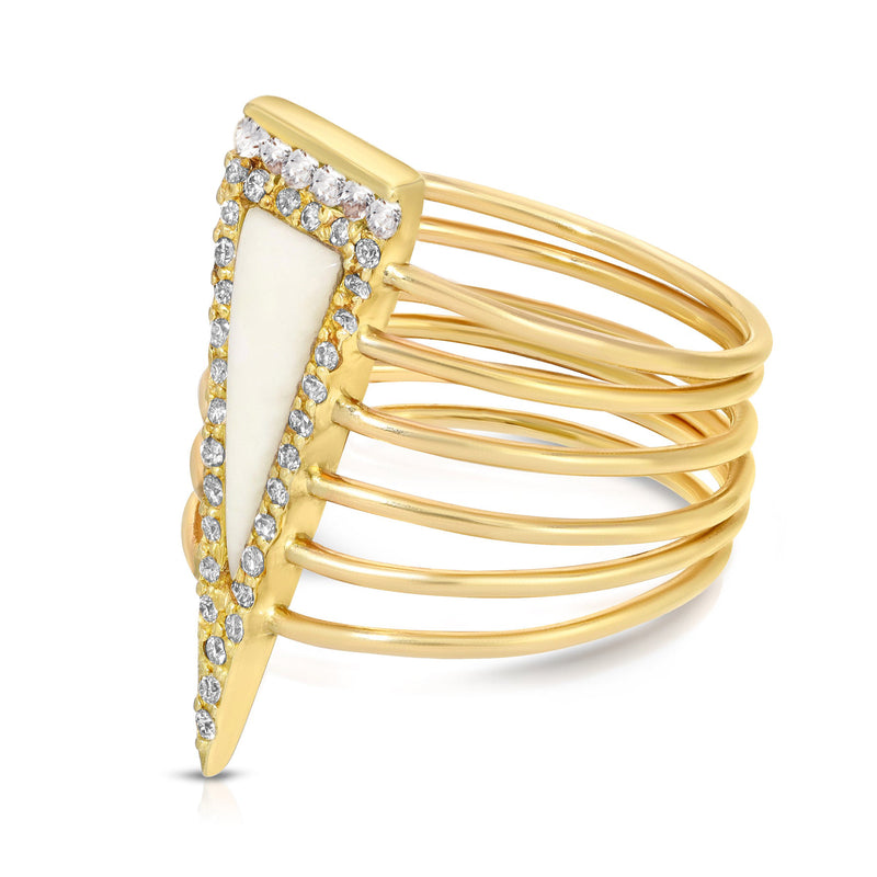 Lori 14k Yellow Gold Ring