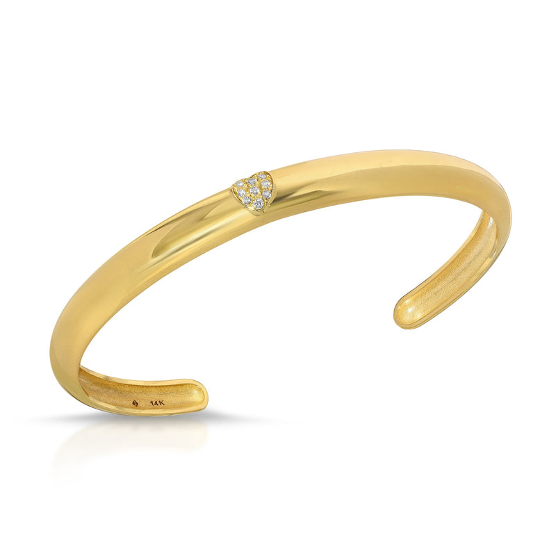 Lauren Copper Gold Cuff Bracelet